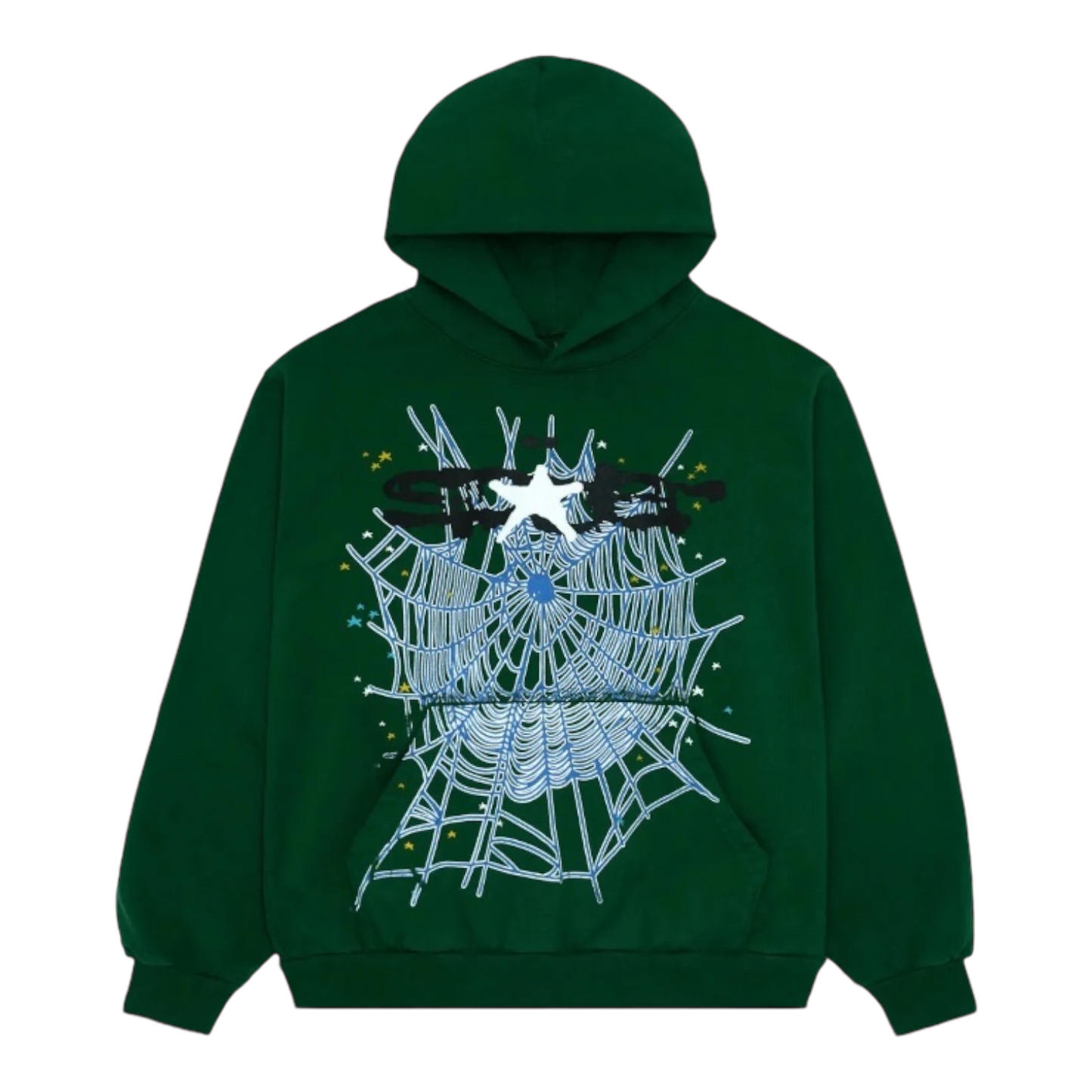 Sp5der Web Hoodie Hunter Green