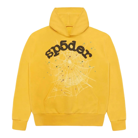 Sp5der Websuit Yellow OG Hoodie