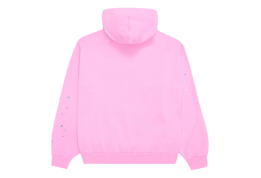 Sp5der OG Web Hoodie Pink