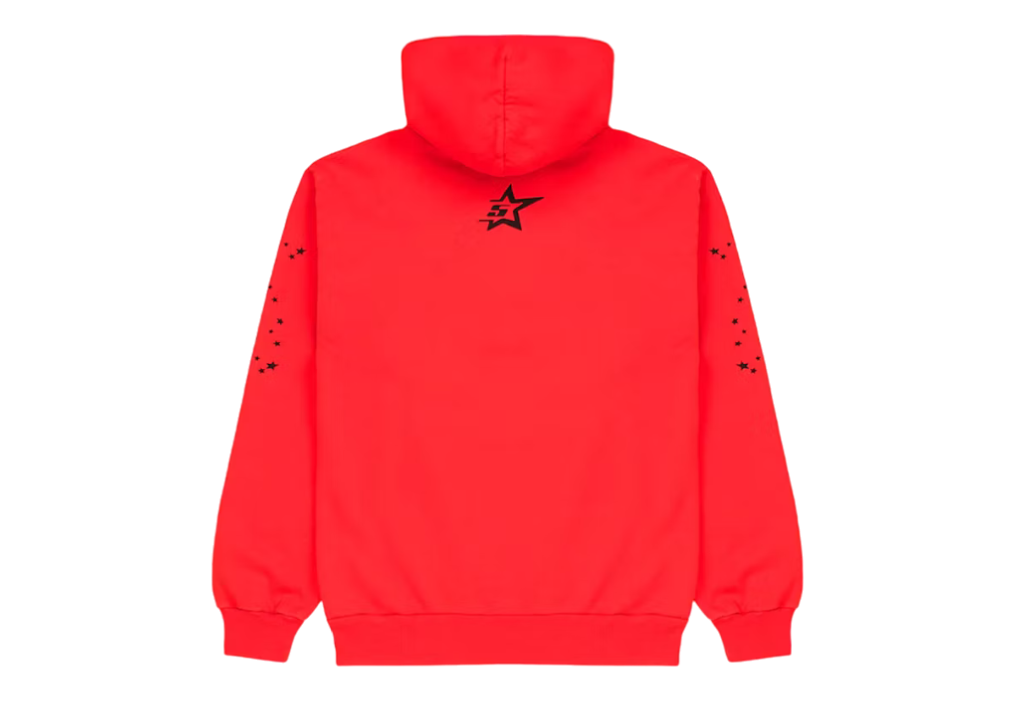 Sp5der Red V2 Web Hoodie