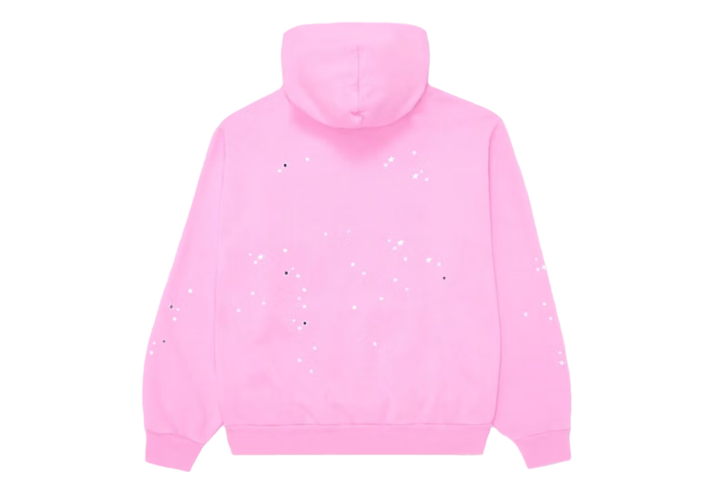 Sp5der Atlanta Hoodie Pink